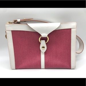 Dooney &Bourke Alto Ring Flap Italian Vachetta Bag